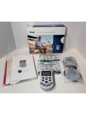 EMPI Select TENS Kit Device Pain Manage System 1.5 w/pads and Manual Box Electro